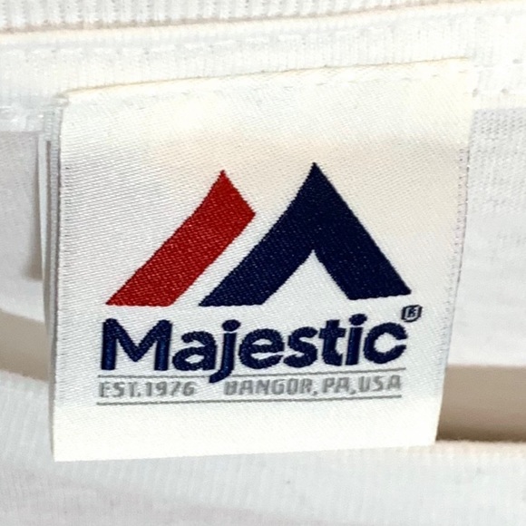 MIAMI DOLPHINS Men’s White Long Sleeve NFL Tee by Majestic XL New w/o Tags - Picture 5 of 6